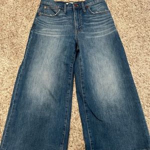 Madewell | Wide Leg Crop Jeans